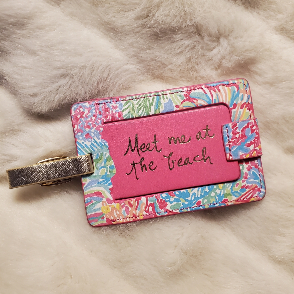 Lilly Pulitzer Floral Card Holder - Picture 2 of 4